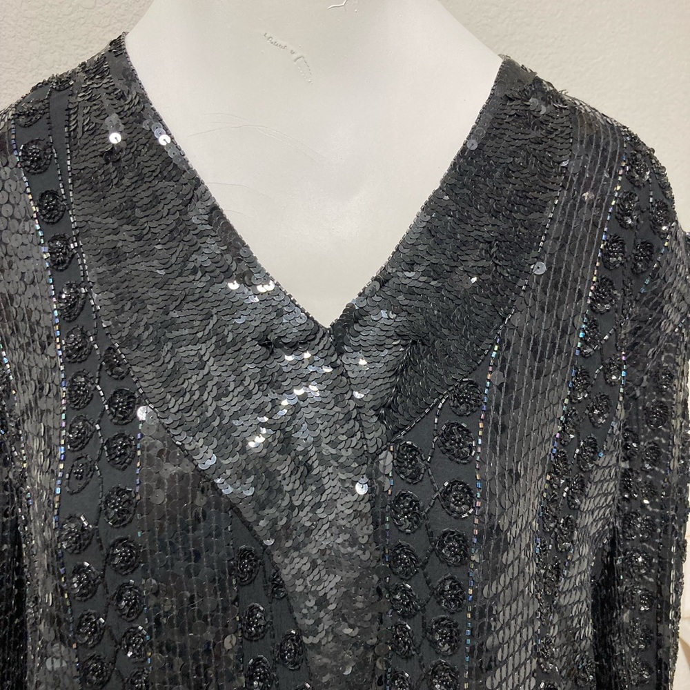 Vintage woman’s sequined dress